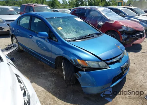 2008 Honda Civic Lx from USA, damaged, VIN 1HGFA16508L018705